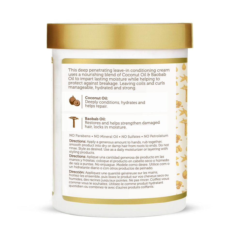 Ingredientes naturales en la fórmula de African Pride Moisture Miracle.