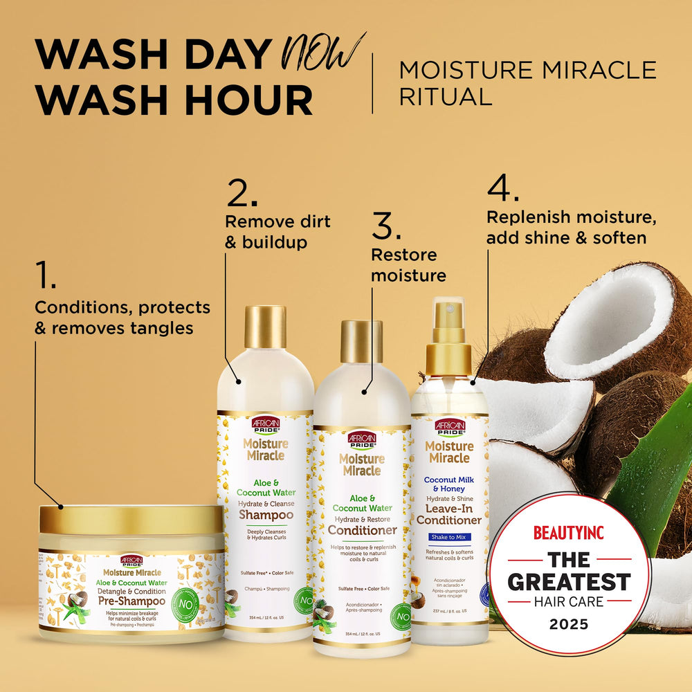 Primer paso en la rutina Moisture Miracle para el cuidado diario