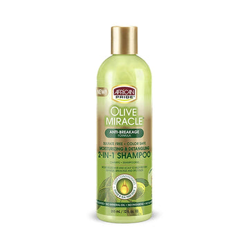 Aplicación en cabello mojado con Olive Miracle 2 en 1