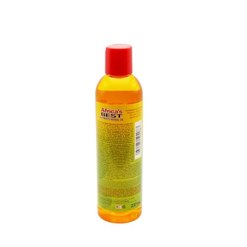 Africa's Best Aceite Herbal Supremo, aplicación en piel, sensación suave y nutritiva.