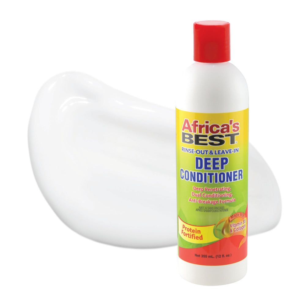 Africa's Best Acondicionador 12oz aporta brillo y cuerpo al cabello seco