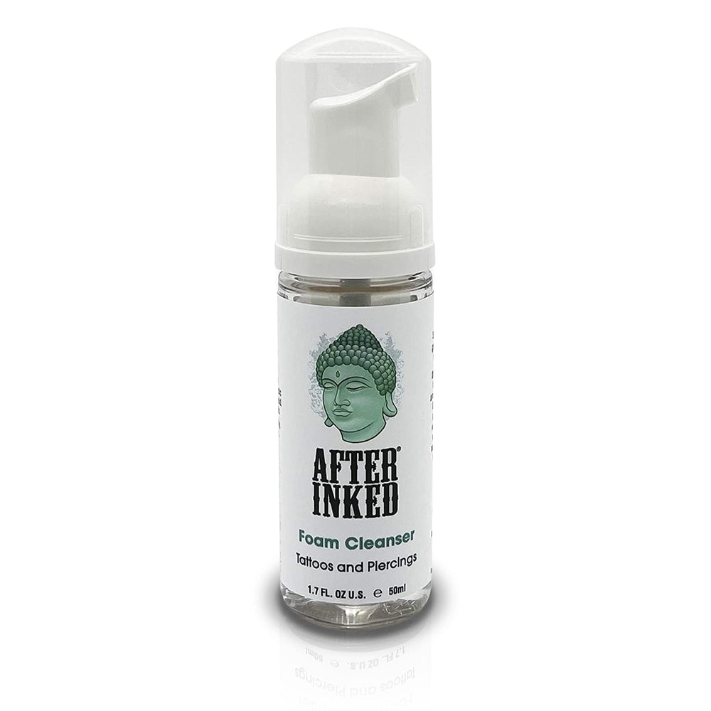 After Inked: limpiador espuma para tatuajes, limpieza suave y respetuosa