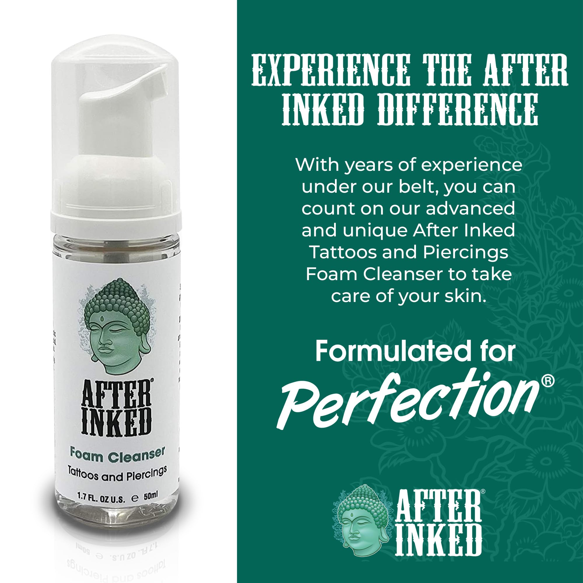 After Inked: fórmula vegana, libre de sulfatos y parabenos