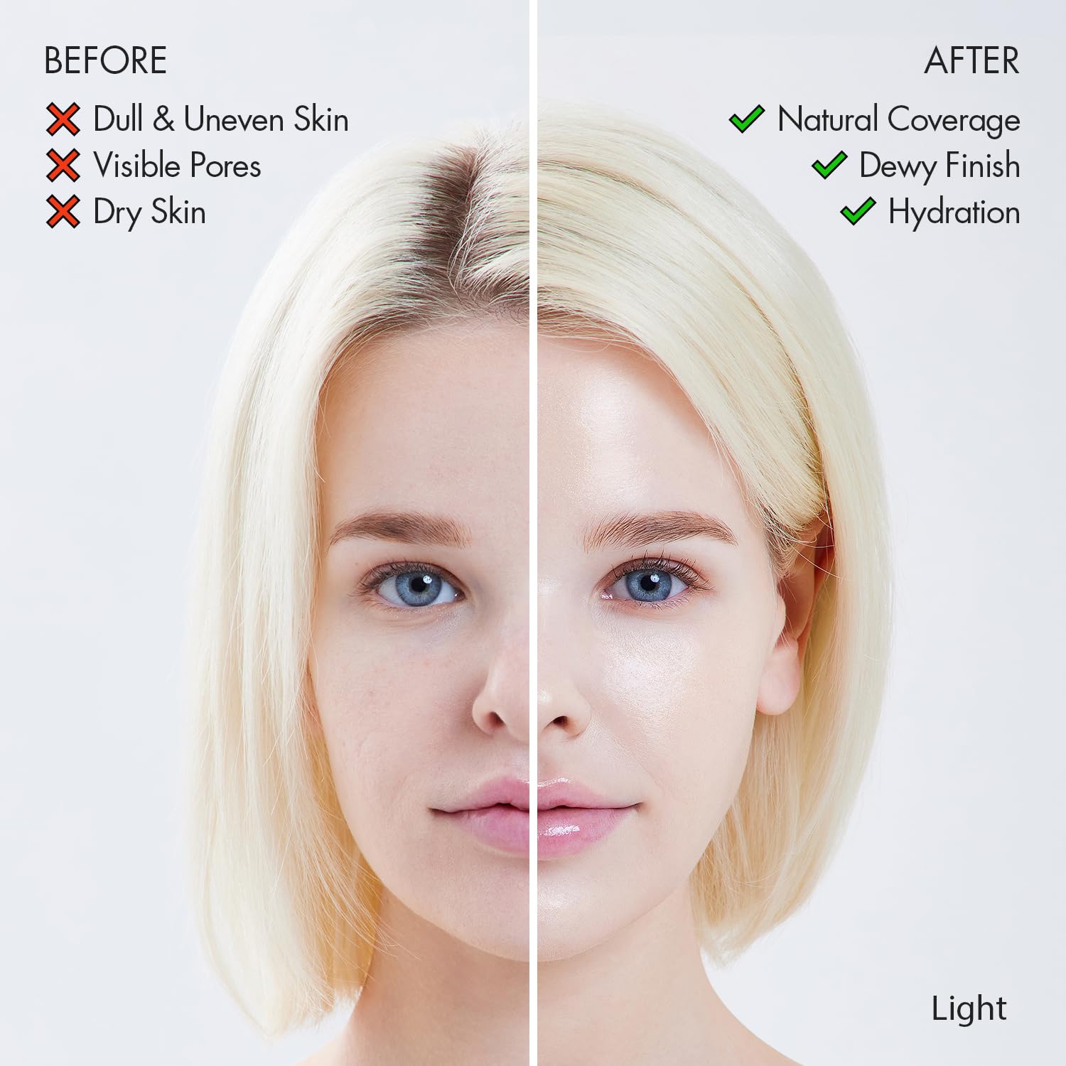 AGE 20'S Signature Essence Pact SPF50+ con puff para aplicación suave.