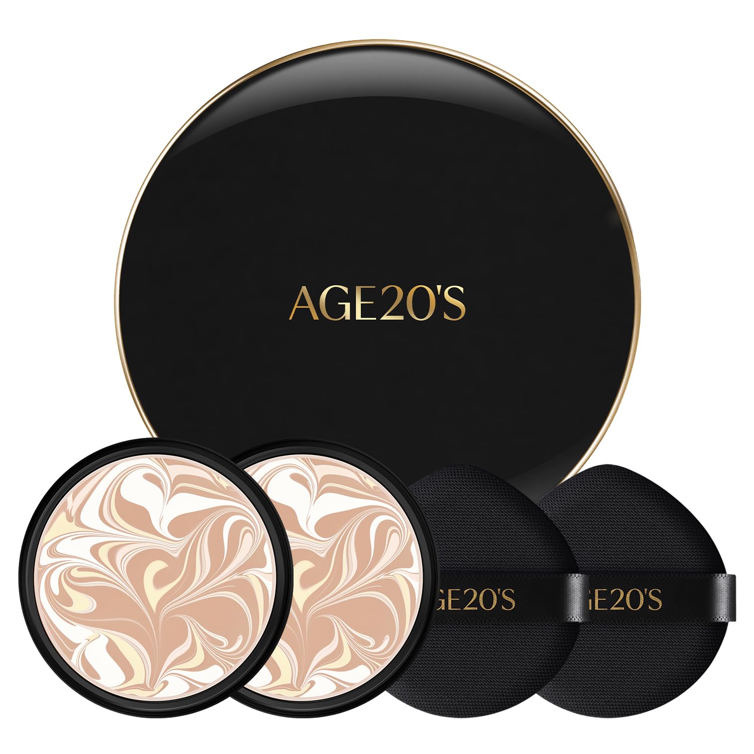 AGE 20's Signature Essence Pact SPF50 estuche compacto para retoques portátiles