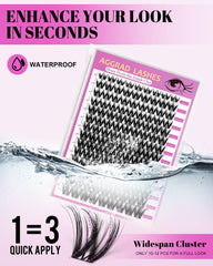AGGRAD Lash Bond and Seal demonstrates waterproof, sleep-safe hold