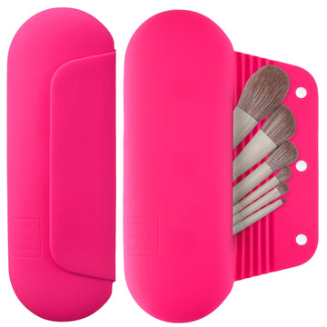 AGIKET bolsa para brochas con cierre magnético evita que se caigan las brochas