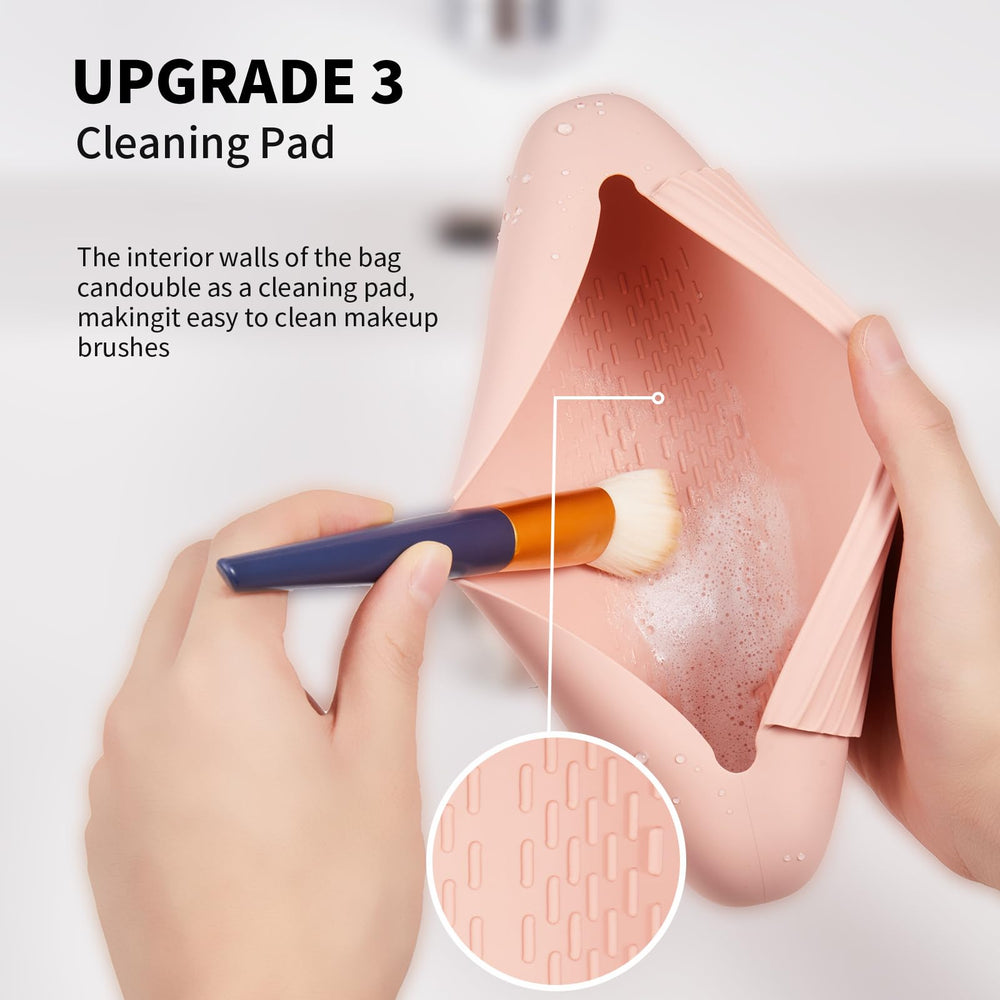 AGIKET estuche silicona fácil de limpiar con agua y jabón.
