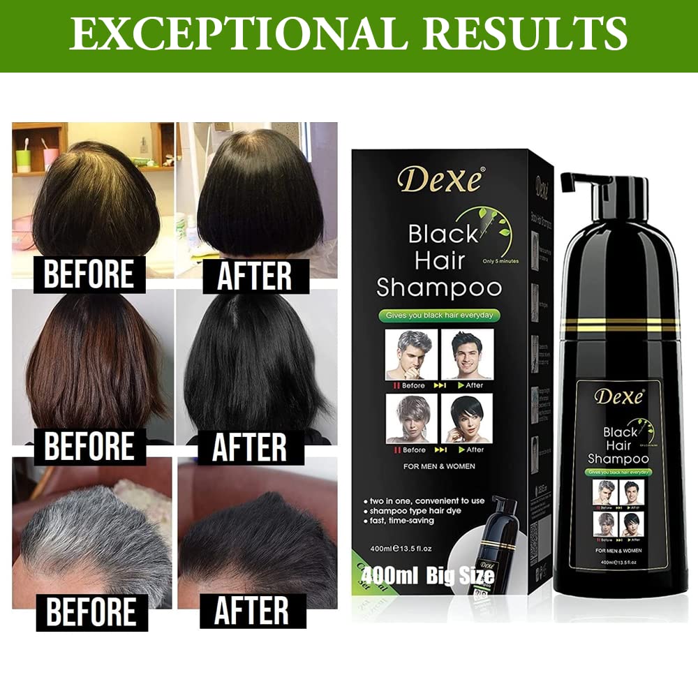 Agthyuve Dexe champú-tinte aceite de argán y ginseng: cabello suave y brillante