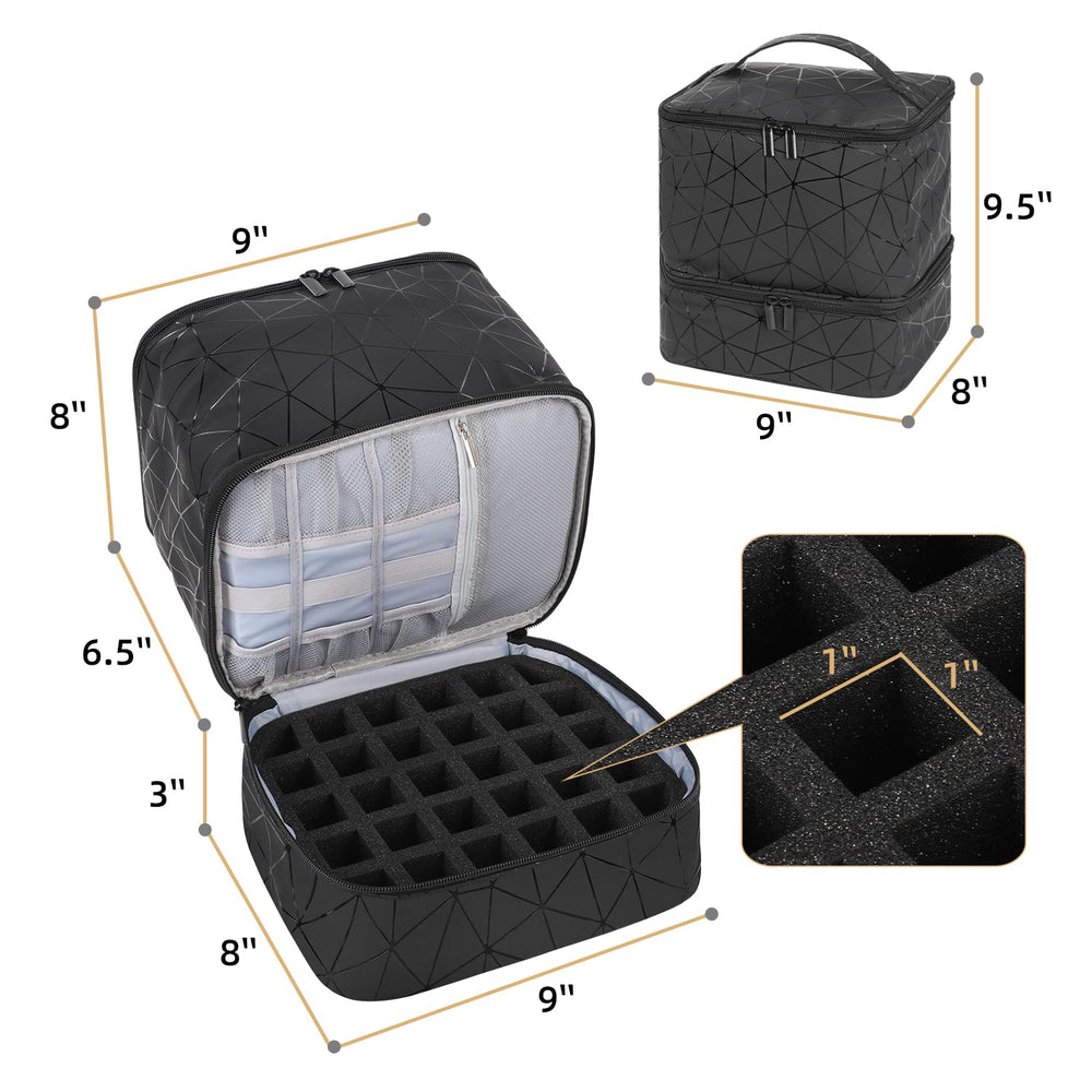 AGX Bravo divisiones flexibles que mantienen cada esmalte en su hueco.