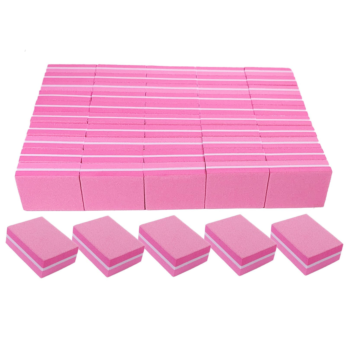 Lima AhaTopia 180/240, paquete de 50, para suavizar uñas naturales y acrílicas.