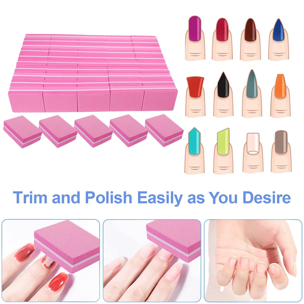 Lima AhaTopia para uñas naturales y acrílicas, lista para un acabado suave.