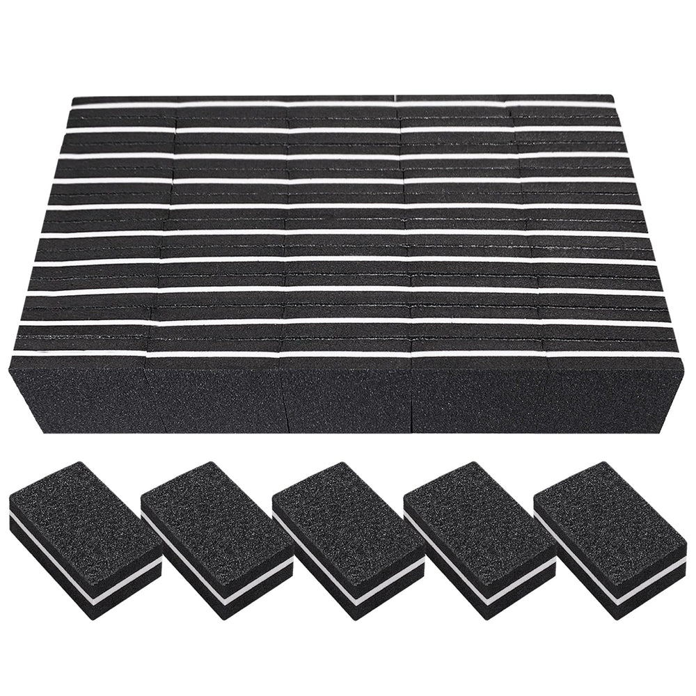 AhaTopia buffer de uñas mini compacto para retoques rápidos en casa.