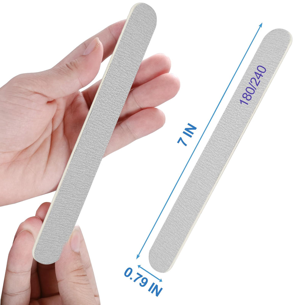 Estuche AhaTopia con 24 limas para uñas para mayor valor.