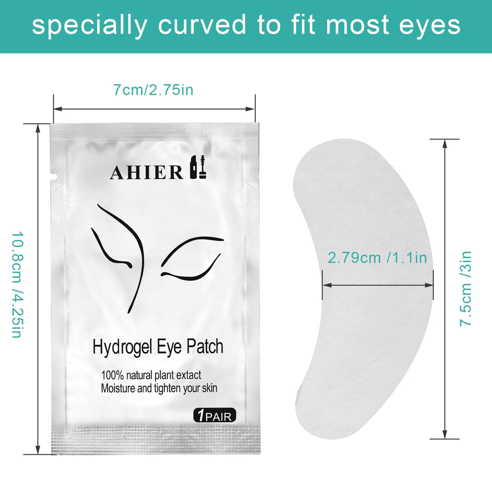 AHIER parche hidrogel para ojos, suave y cómodo durante el tratamiento