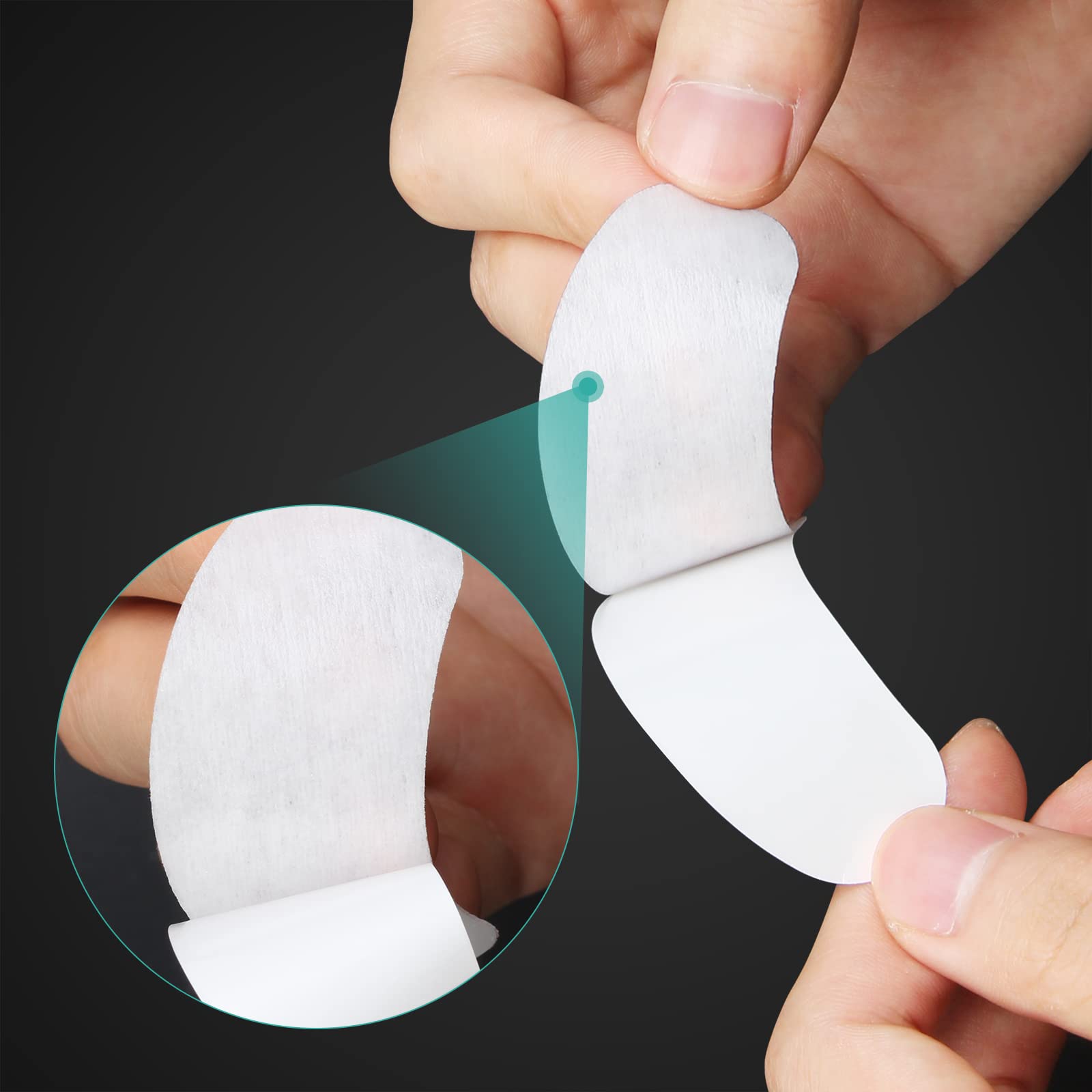 AHIER parches hidrogel para ojos, superficie suave evita movimientos