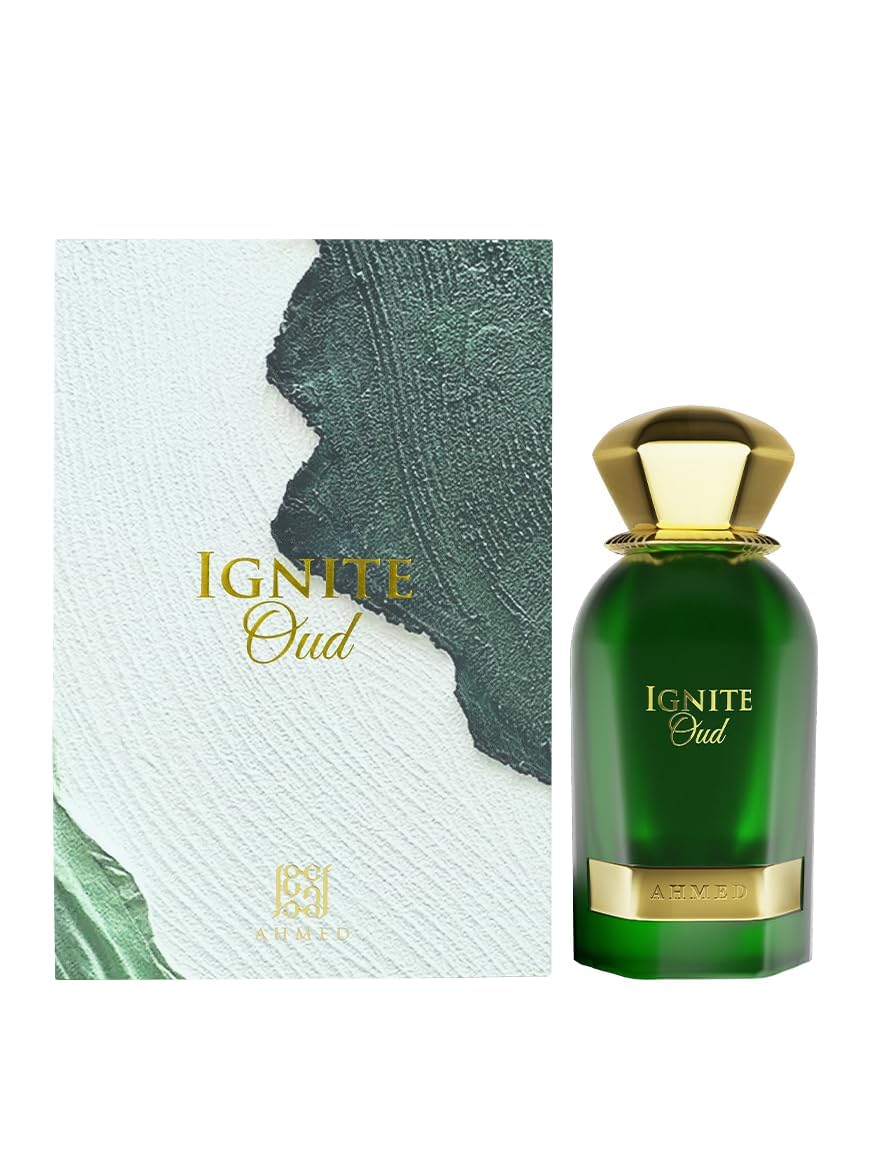 Ahmed Al Maghribi Ignite Oud, nota de geranio que realza un aroma floral.