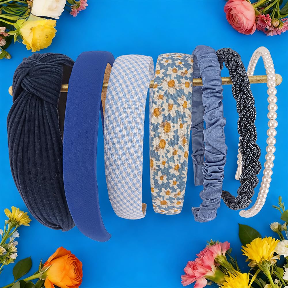 AHONEY banda estrecha azul marino, ajuste seguro sin dolor de cabeza