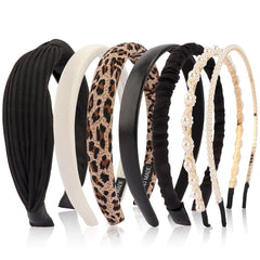 Diadema AHONEY de color sólido, complemento cómodo para uso diario.