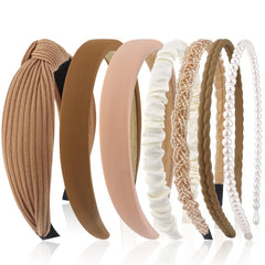 Diadema AHONEY sólida para uso diario, cómoda y antideslizante.