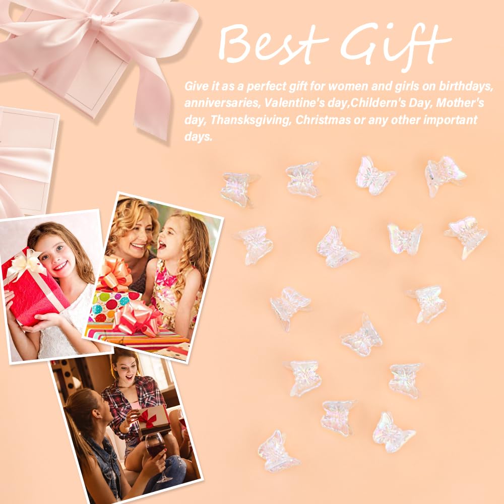 AHONEY pinza mariposa apto para diversos peinados diarios y ocasiones