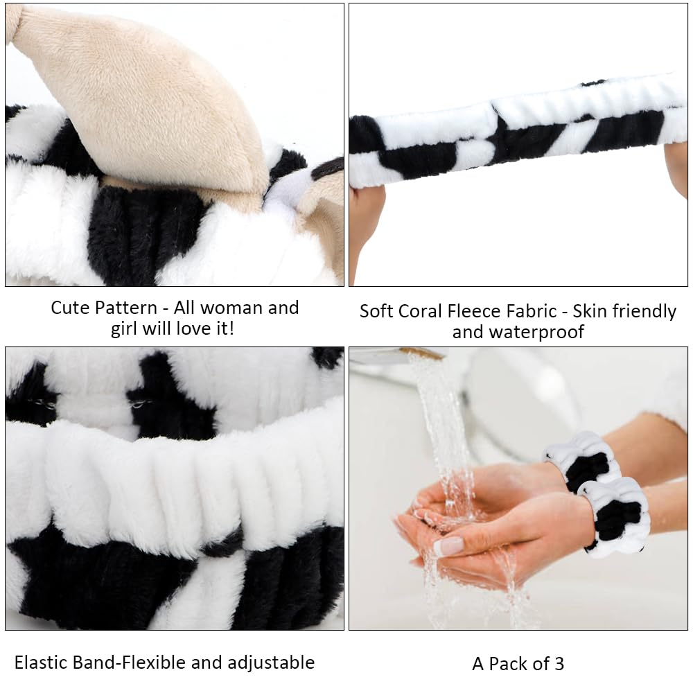 AHONEY pulseras absorbentes evitan salpicaduras durante el lavado facial