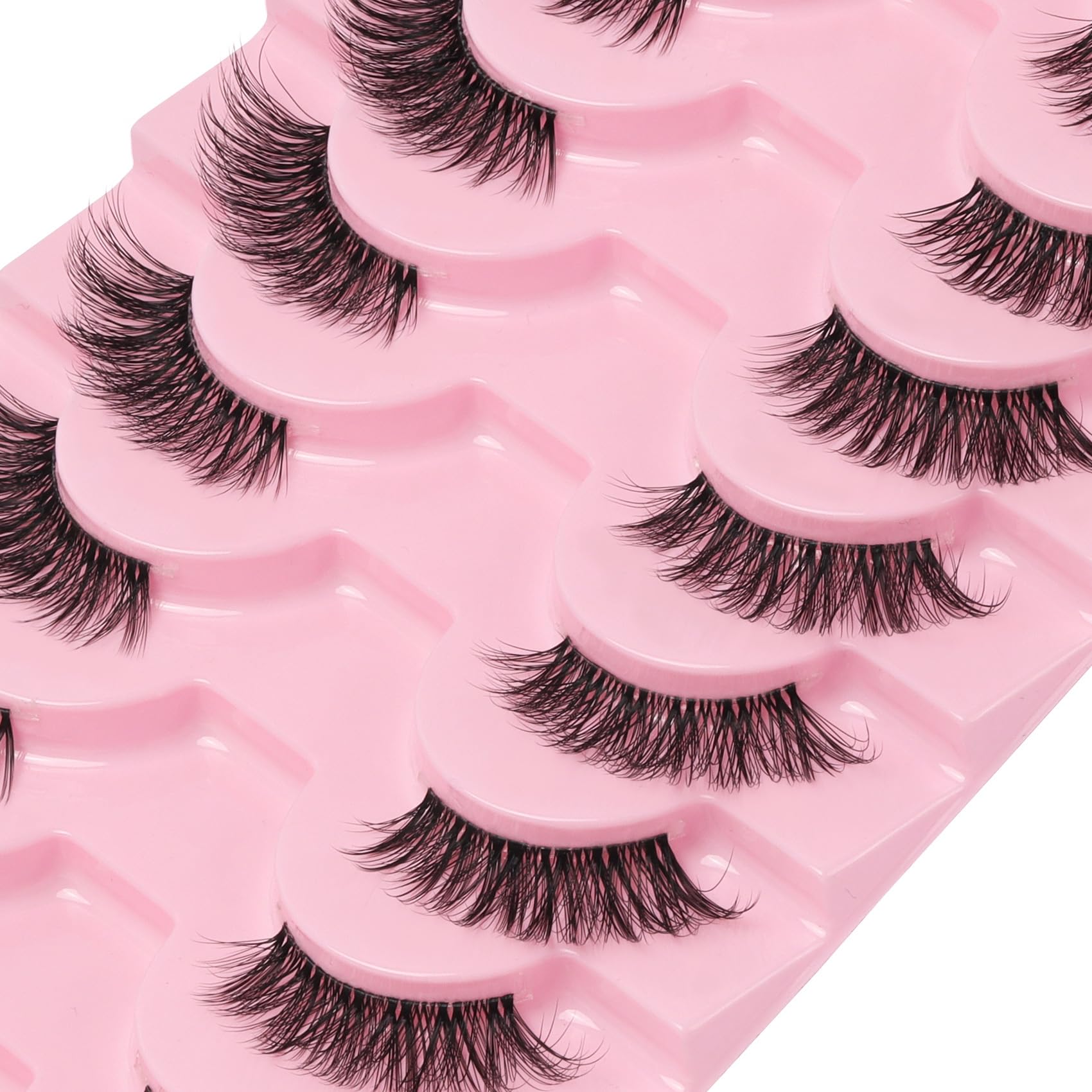 Ahrikiss Half Lashes versatilidad para uso profesional y doméstico.