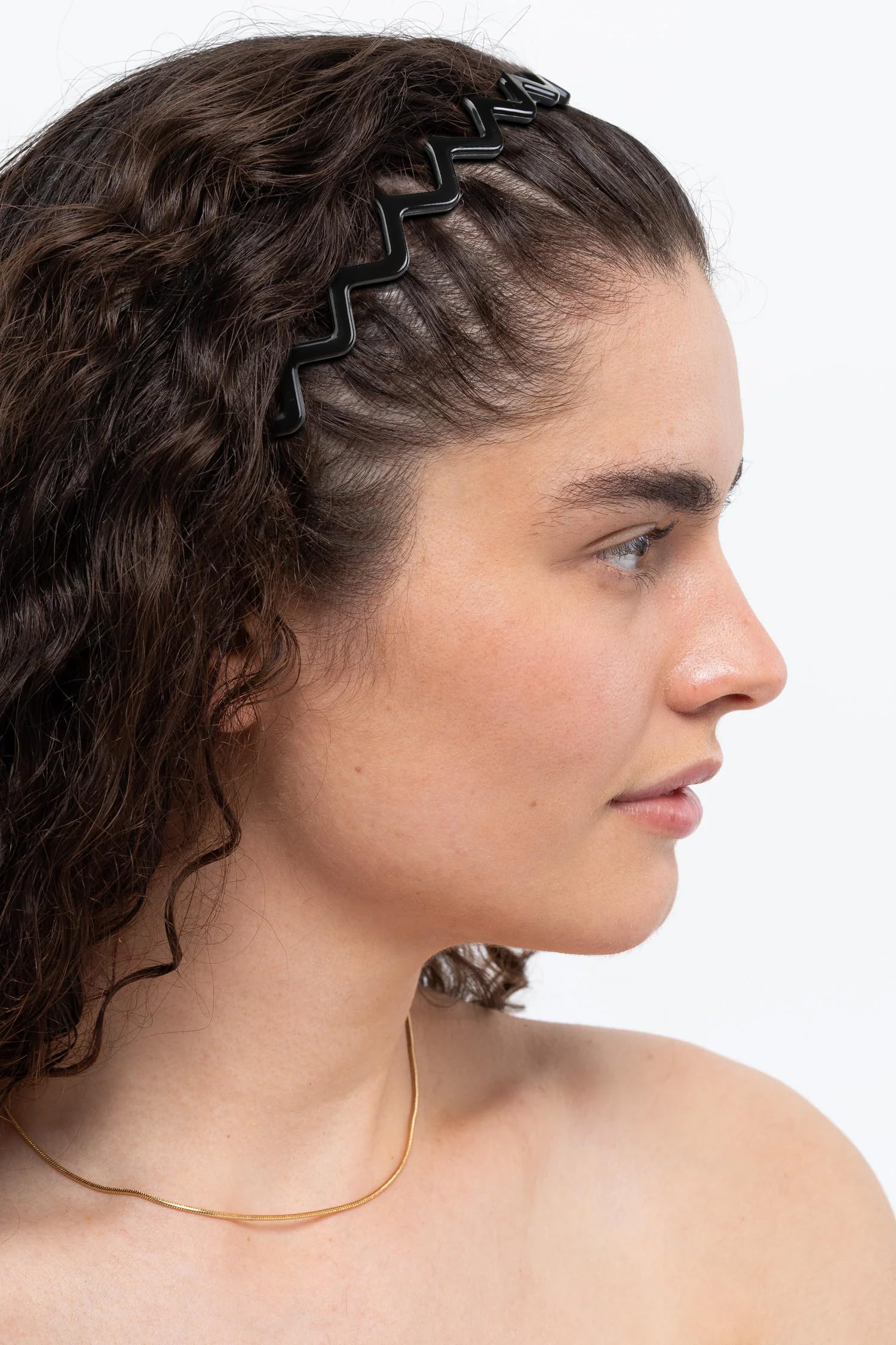 aibfrid diadema zigzag para yoga y maquillaje sin molestias