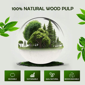 Fibra natural para cuidado facial y opción sostenible.