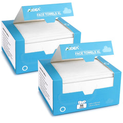 AIDEA XL, toallas faciales desechables, cuidado diario suave.