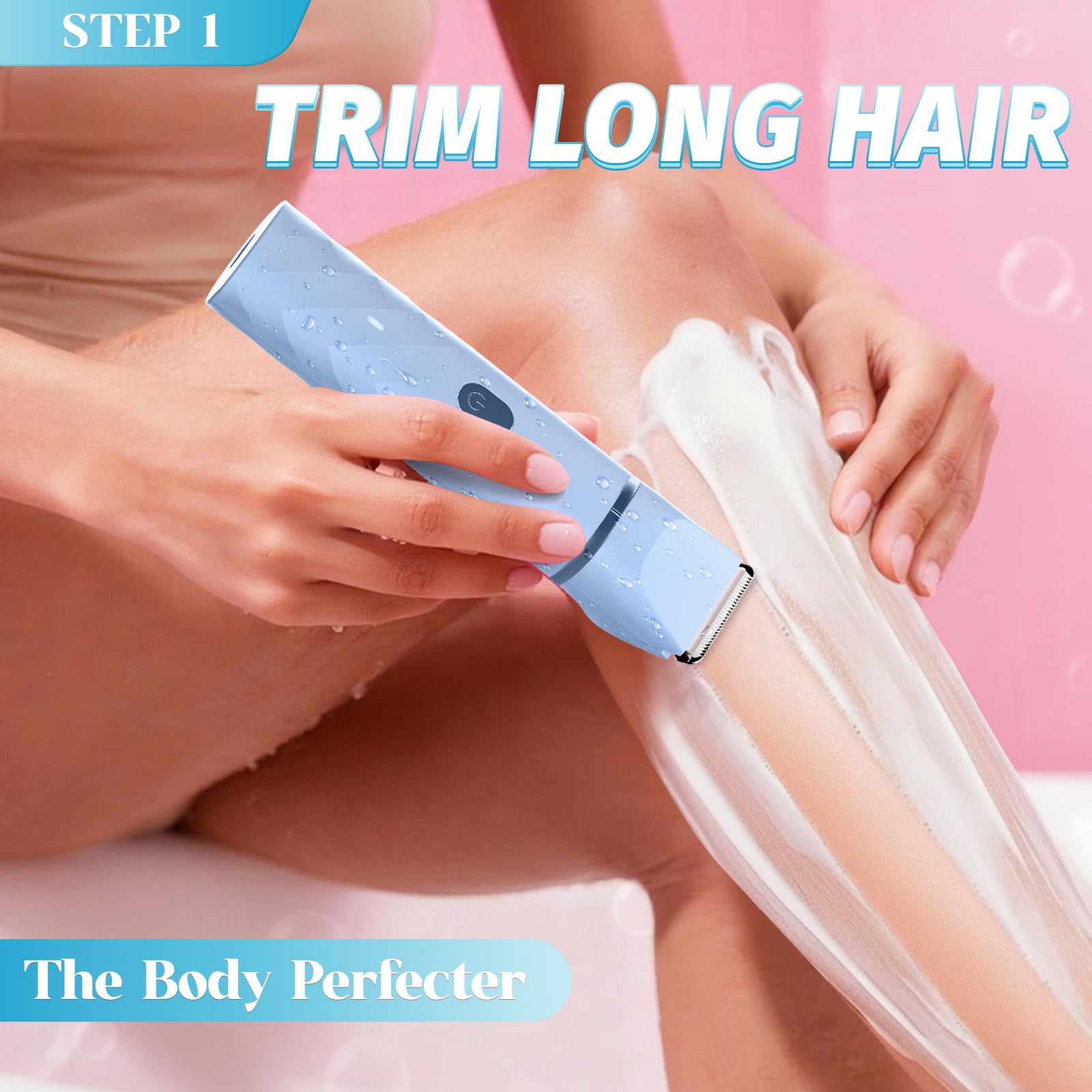 AIDIAM Bikini Trimmer: cuatro longitudes para adaptar el estilo.