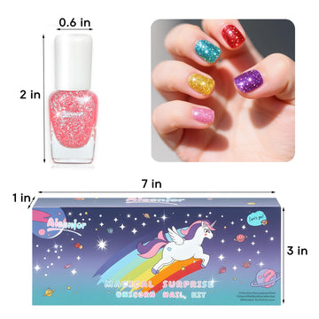 Perfecto para proyectos caseros y regalos: esmalte infantil Aieenjor.