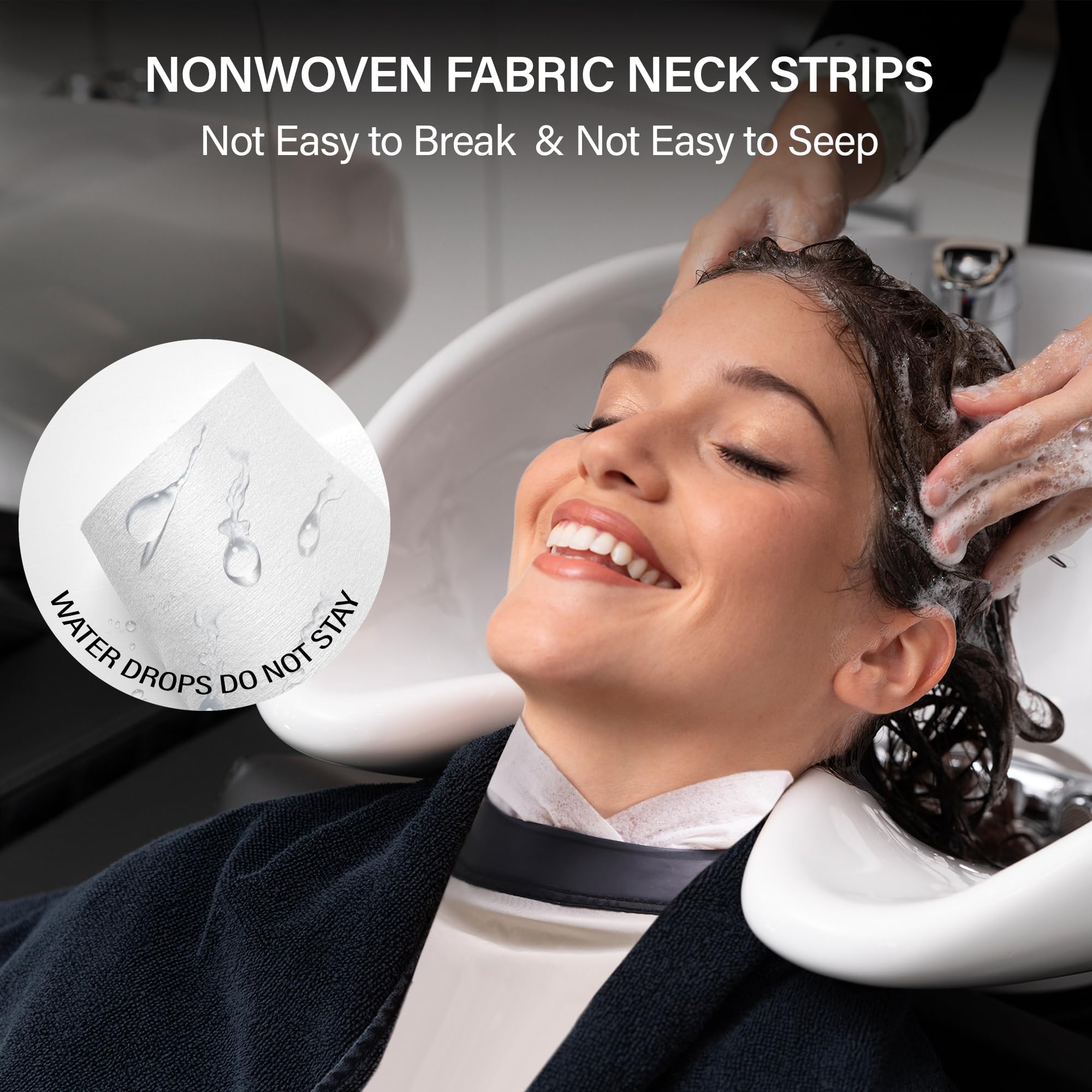 AIHOPESTO ajuste facil barbero se fija con capa protectora.