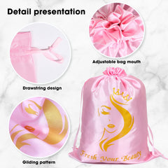 AIHOPESTO bolsas-seda-uso-multifuncional-rosa: sirve también para ropa, regalos y manualidades.