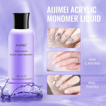 AIJIMEI monómero acrílico 58 ml ofrece mayor flexibilidad y control