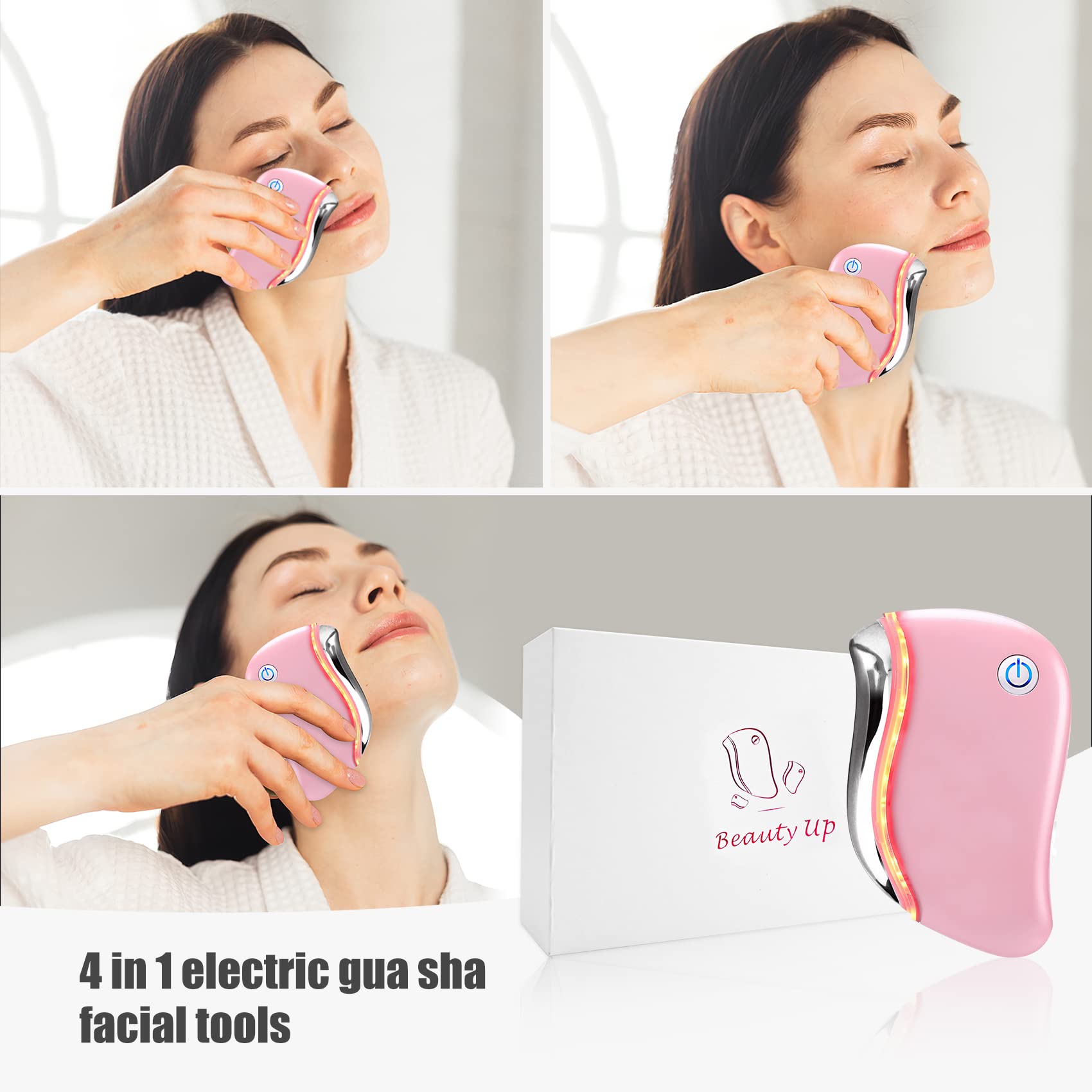Aikertec diseño ergonómico para contorno facial y cuello