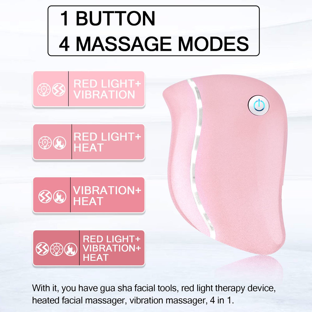 Aikertec masaje facial con calor para relajación y absorción de productos