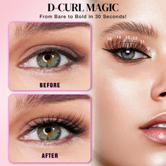 AILAISHI clústeres de pestañas: aplicar 5-6 por ojo para look rápido