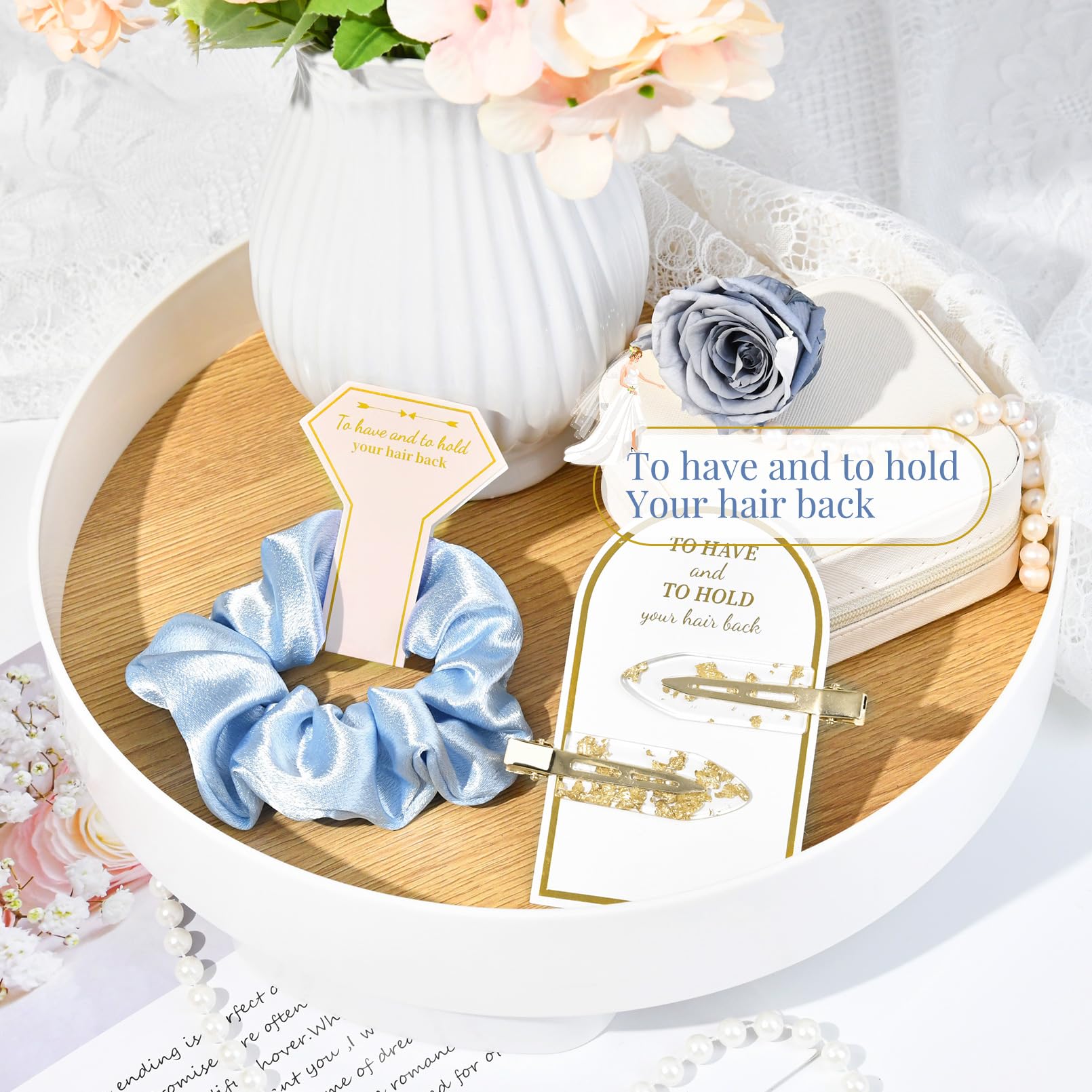 Regalo de damas de honor de Aileam, caja elegante para propuestas.