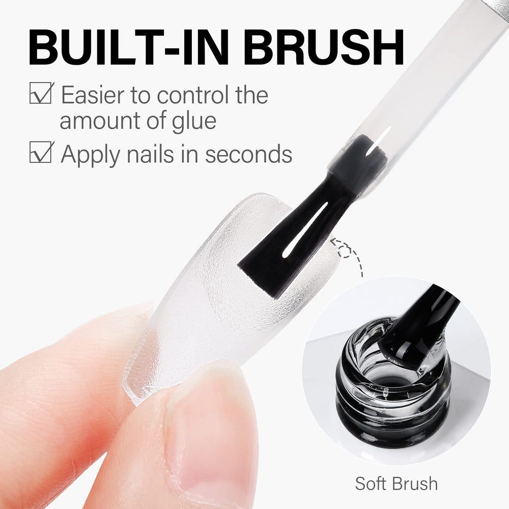 Bote de 15 ml con brocha integrada AILLSA para control preciso