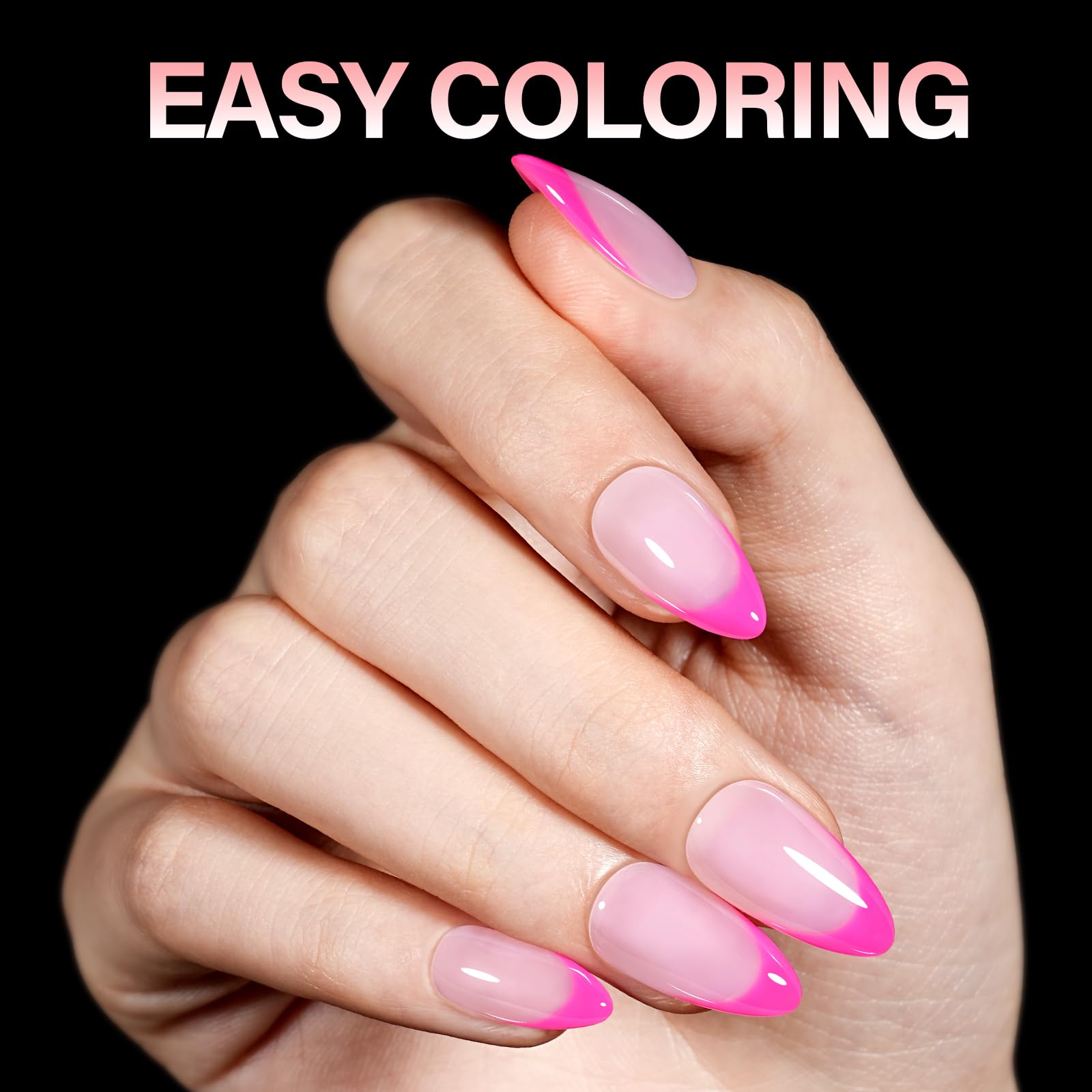 Envase con 216 piezas AILLSA para diferentes anchos de uñas.