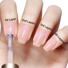 Esmalte gel AILLSA, enfoque curado UV/LED, duración potencial y brillo duradero.