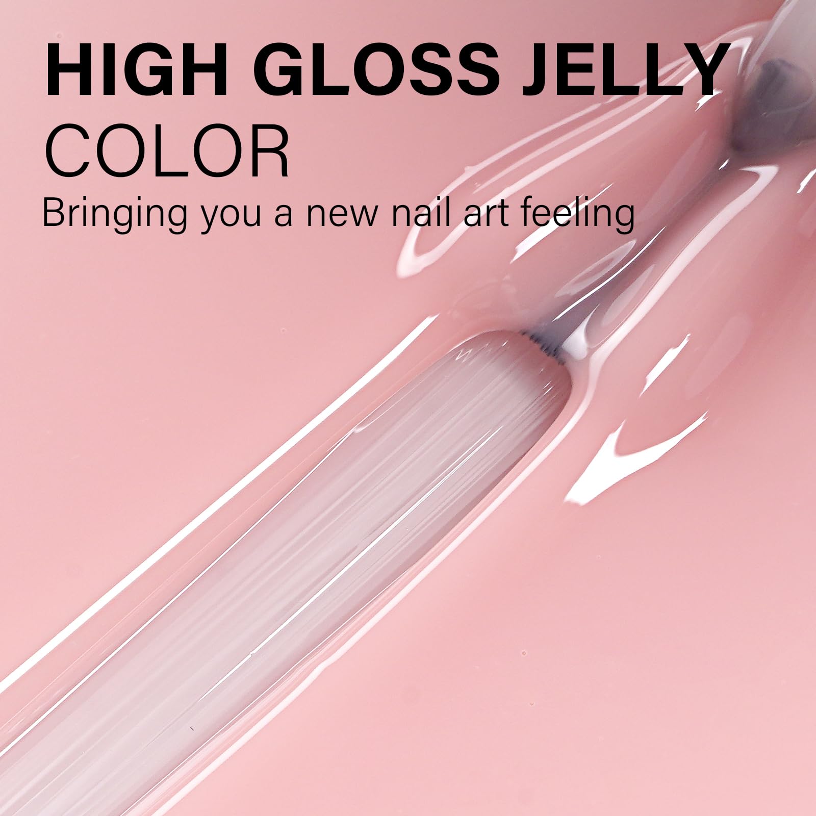 Esmalte gel AILLSA, enfoque salón en casa, servicio de manicura DIY rápido y económico.