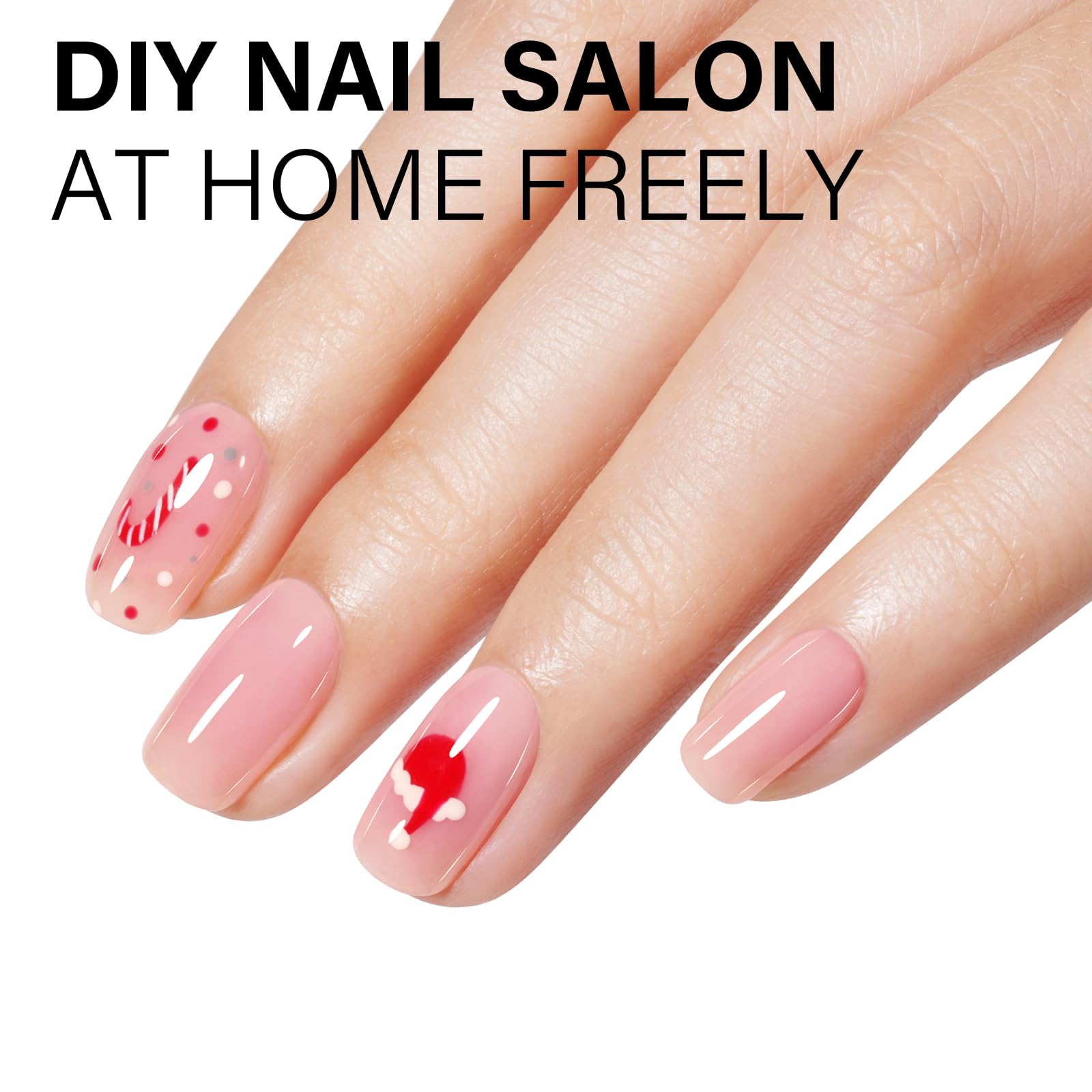 AILLSA gel-uñas-jelly-transparente: tono translúcido para capas ligeras y brillo sutil.