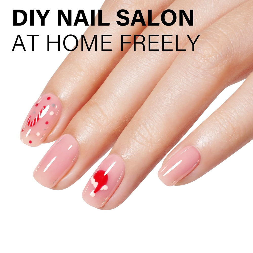 AILLSA gel-uñas-jelly-transparente: tono translúcido para capas ligeras y brillo sutil.