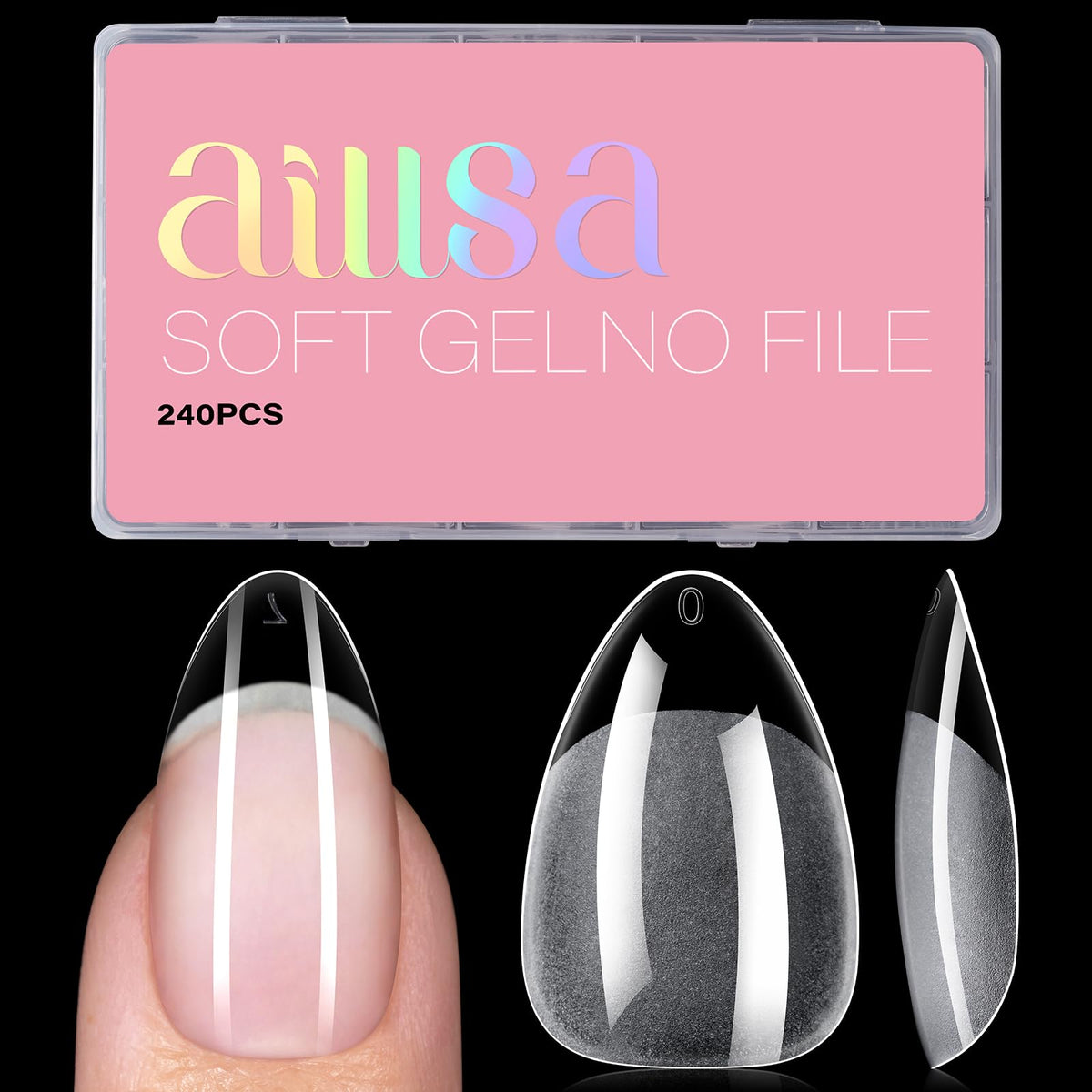 AILLSA tips almendra corta envase: ajuste preciso para inicio rápido