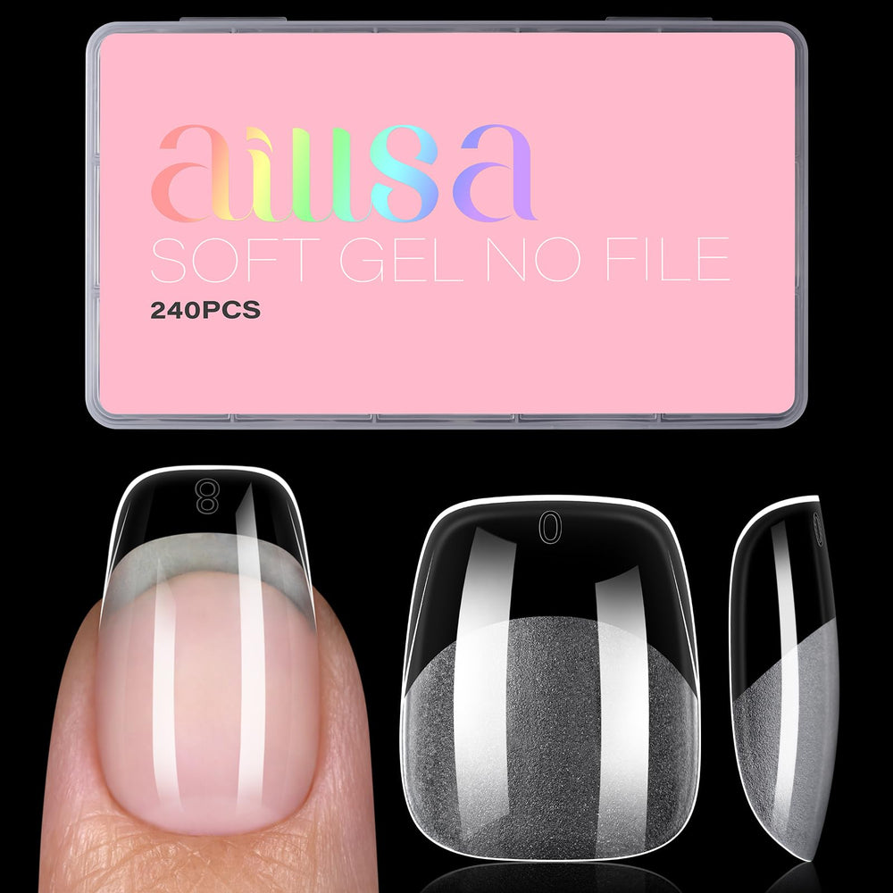 AILLSA tips uñas cortas, cuadradas y redondas para un look natural.