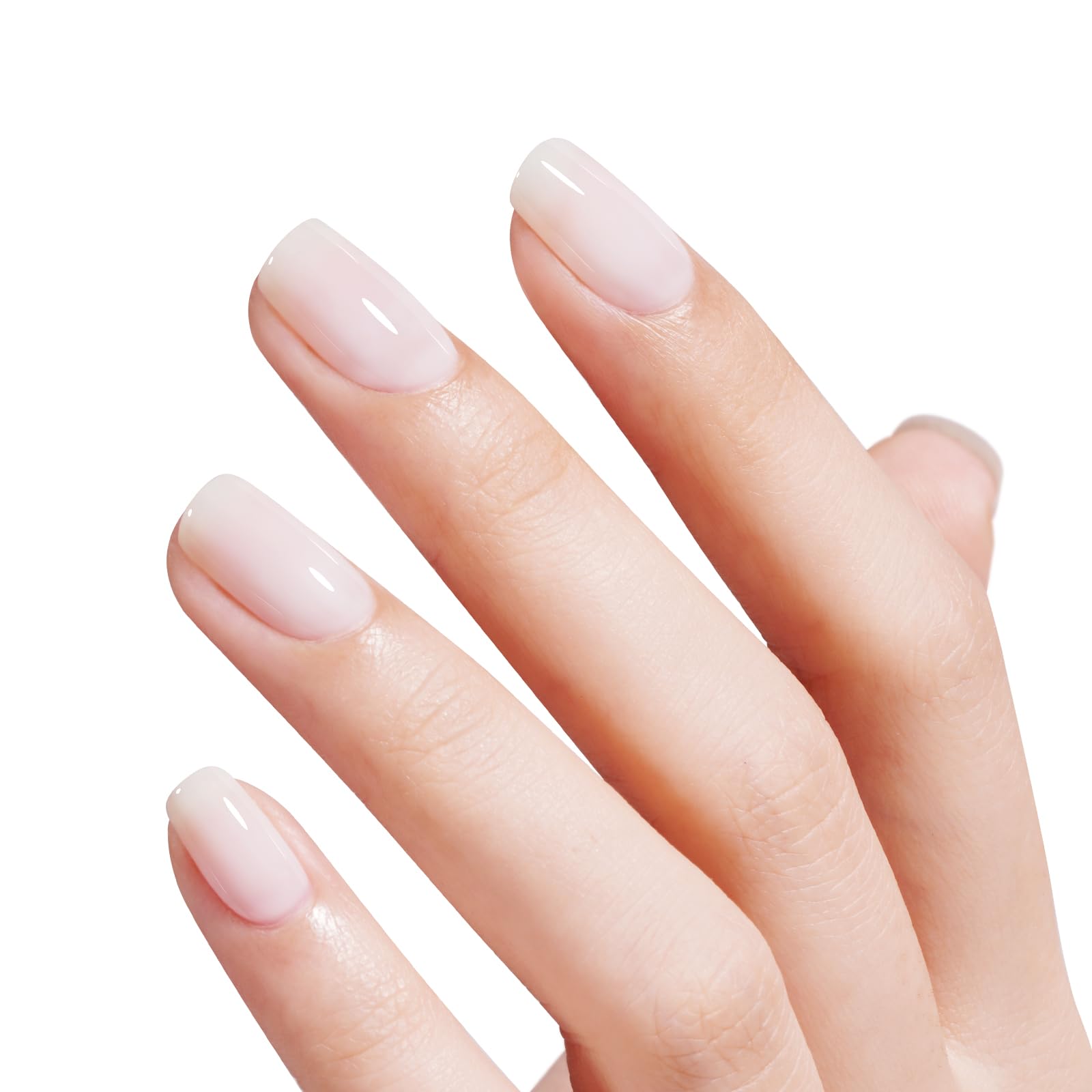 Fórmula natural de resina en esmalte gel AILLSA Milky White.