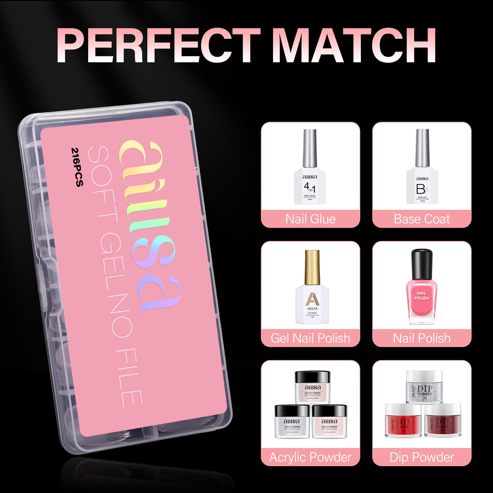 AILLSA regalo ideal para aficionados al bricolaje de uñas