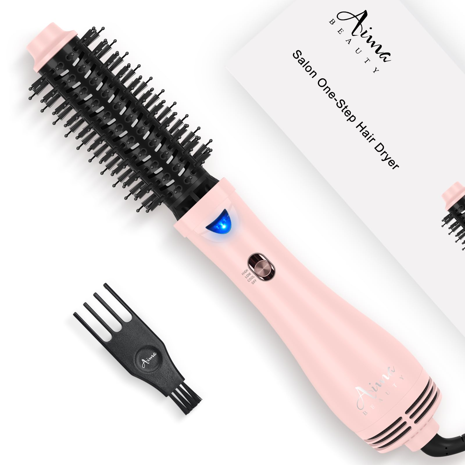 Secador cepillo redondo de Aima Beauty 1-25 pulgadas para volumen y brillo